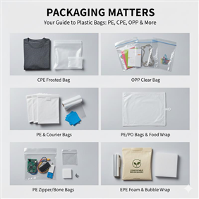 包裝科普 | PE、CPE、OPP... 傻傻分不清楚？一文帶你讀懂包裝袋的“材質密碼”